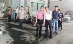 无锡华侨公墓领导莅临MG冰球游戏参观指导