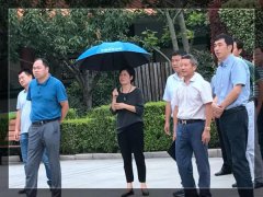 南京溧水区副区长经地生一行莅临MG冰球游戏集团参观