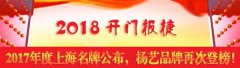 开门报捷！2017年度上海名牌公布，MG冰球游戏再次登榜