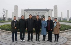 中殡协会长和浙江省民政厅省殡协领导考察MG冰球游戏